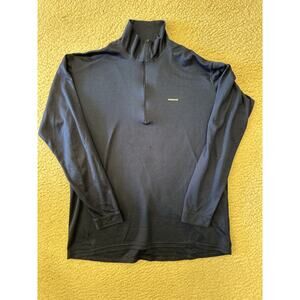 Patagonia Mens 1/4 Zip Capilene Baselayer Pullover Large